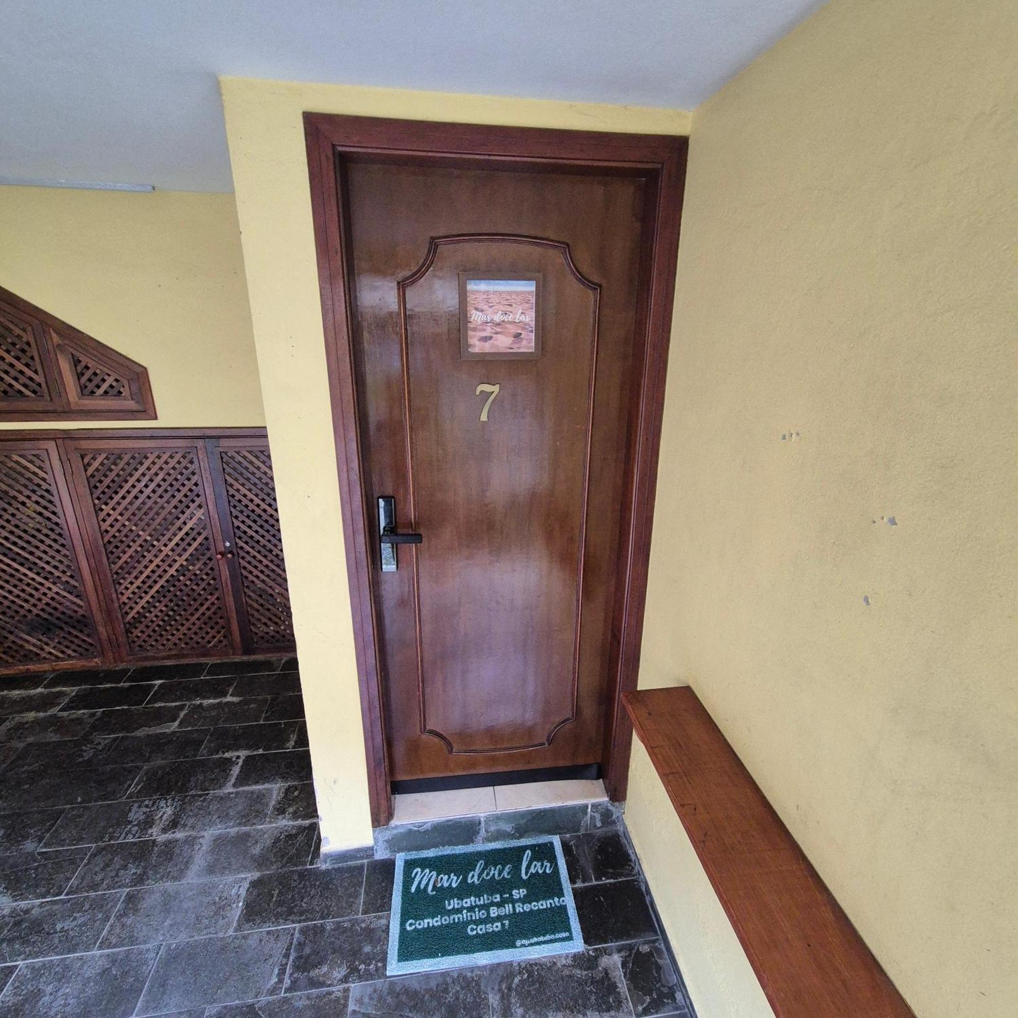 Casa 7 Em Ubatuba No Centro Condominio Com Piscina E Churrasqueira Exterior photo